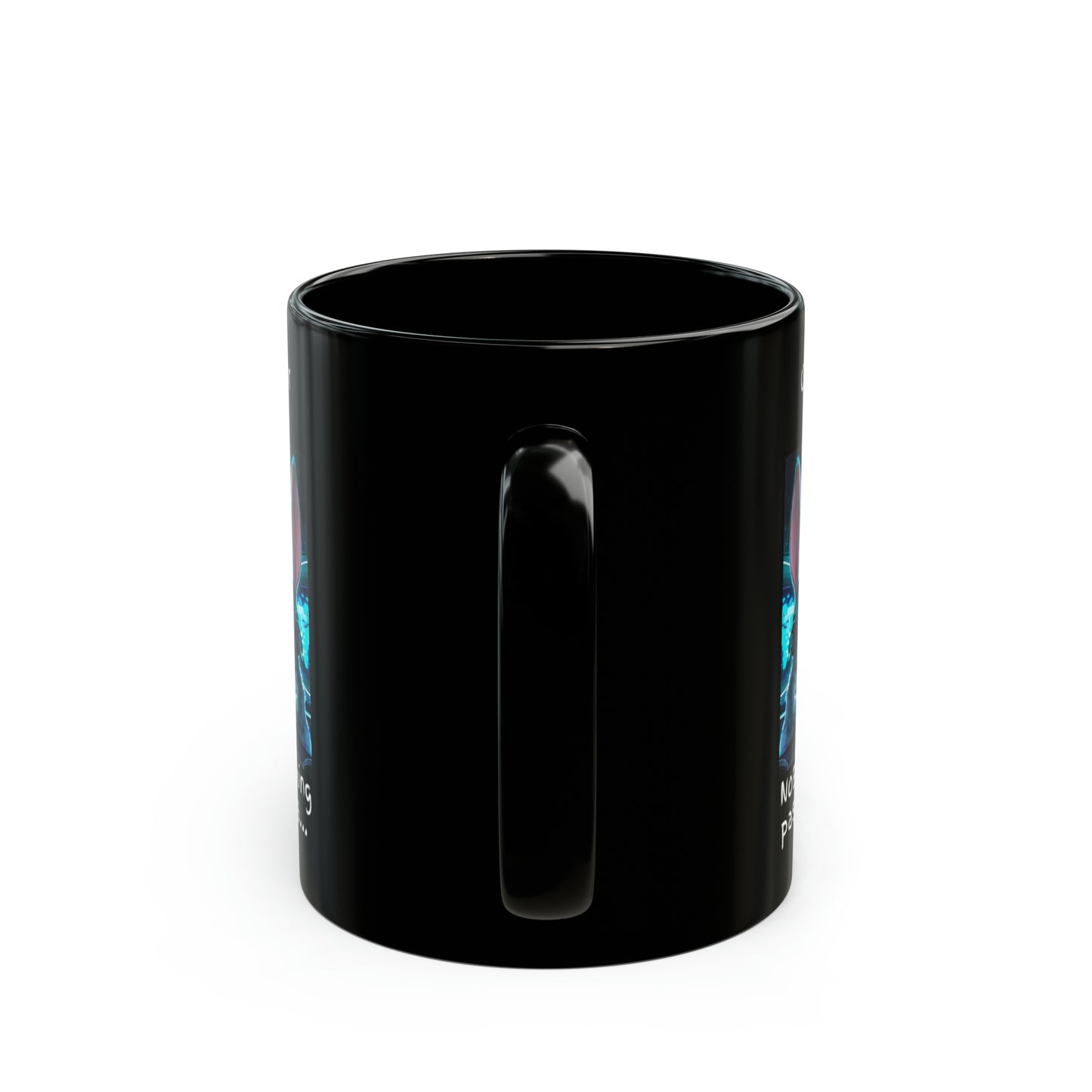 Blue Team "On Guard for Easter... NoBunny's hacking past these logs..." Cybersecurity Mug - Black (11oz, 15oz)