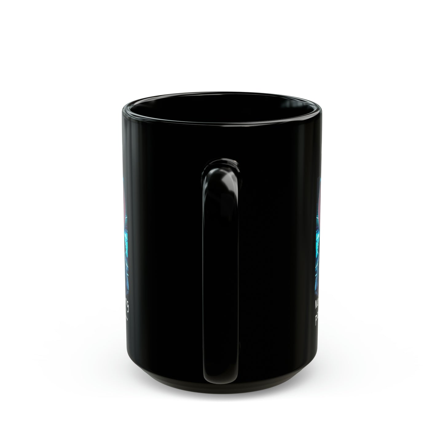 Blue Team "On Guard for Easter... NoBunny's hacking past these logs..." Cybersecurity Mug - Black (11oz, 15oz)